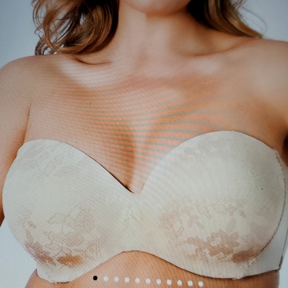 NEW CurvyCouture D1211 Multi-Way Push Up Bra 38C - Picture 1 of 16